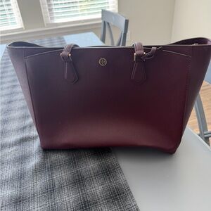 Tory Burch Deep Burgundy Tote